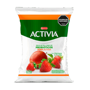 ACTIVIA Bebible zerolactosa manzana y frutilla 1kg