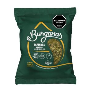 BURGANAS espinaca y arvejas