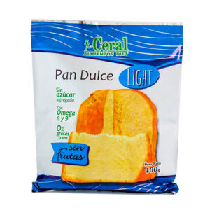 CERAL pan dulce sin frutas sin azucar 400g