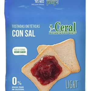 CERAL tostadas dieteticas con sal light chica 200g