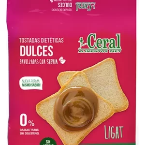 CERAL tostadas dieteticas dulces con stevia chica 200g