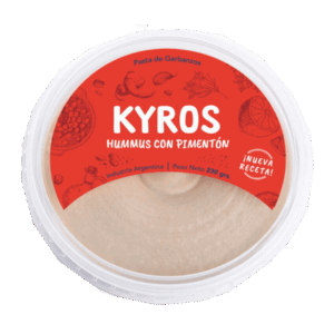 KYROS hummus con pimentón 230G