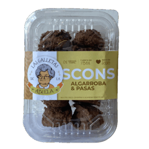 LAS GALLETAS DE LA ABUELA scons. algarroba y pasas