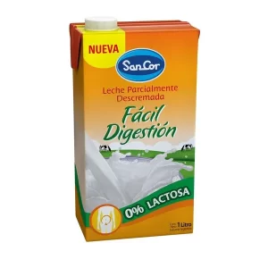 SANCOR leche descremada 0% lactosa 1l