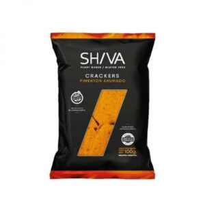 SHIVA Crackers pimentón ahumado 100g
