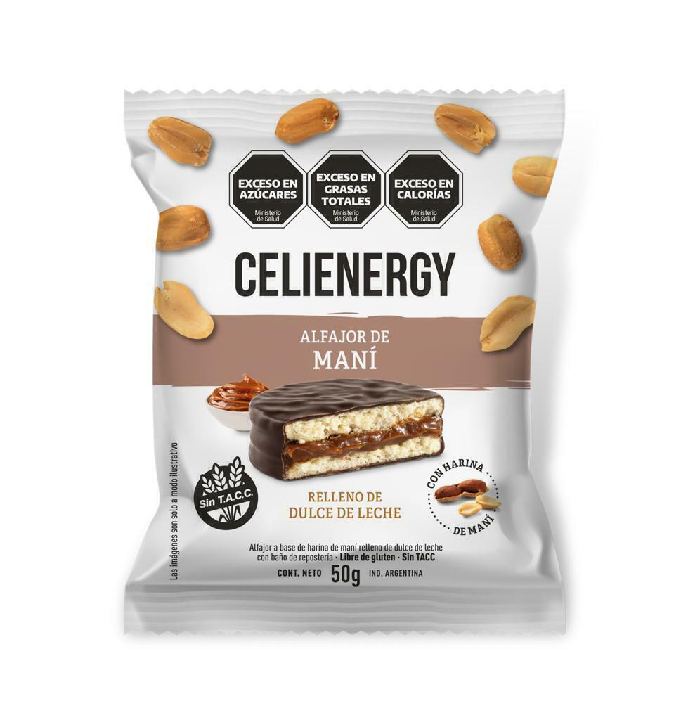 CELIENERGY alfajor mani