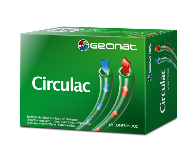 GEONAT Circulac caja cerrada 60 comprimidos