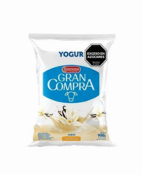 GRAN Compra yogur bebible sachet vainilla 900g