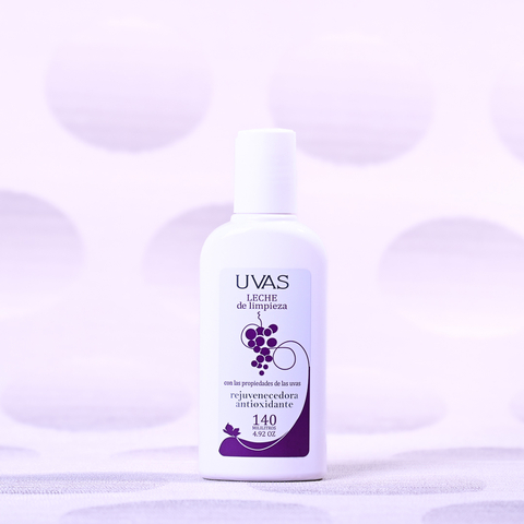 UVAS leche de limpieza rejuvenecedora antioxidante 140ml