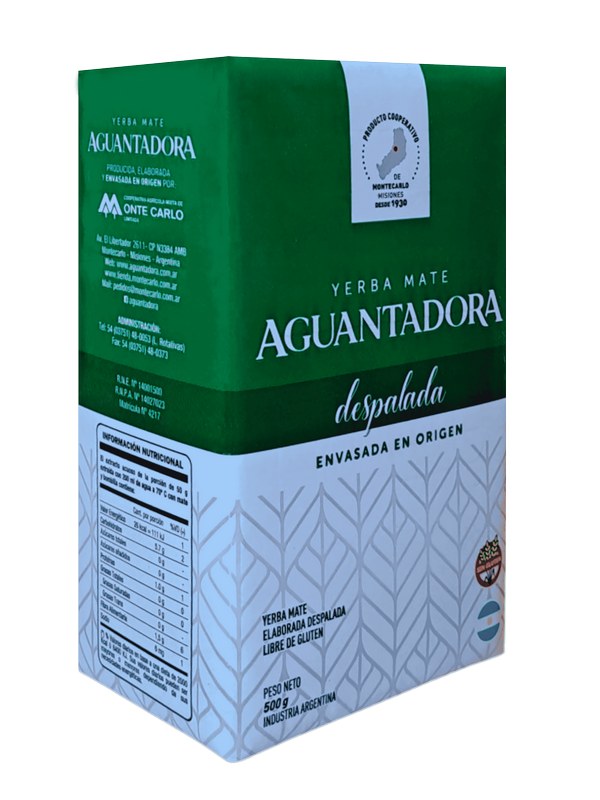 AGUANTADORA yerba mate despalada 500g