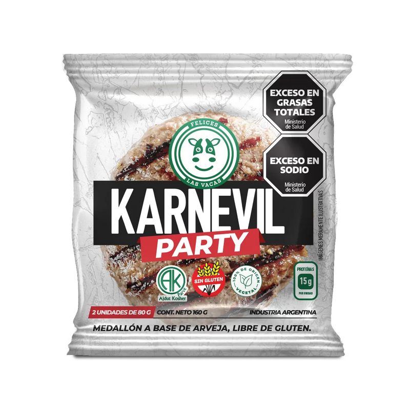 FELICES LAS VACAS Karnevil party 2 unidades