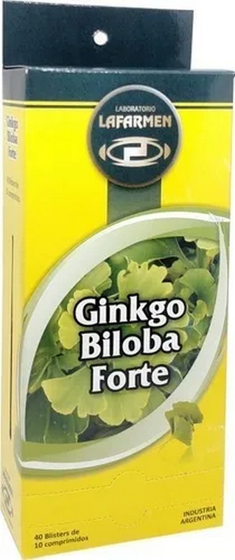 LAFARMEN Ginko biloba forte blister de 10 comprimidos