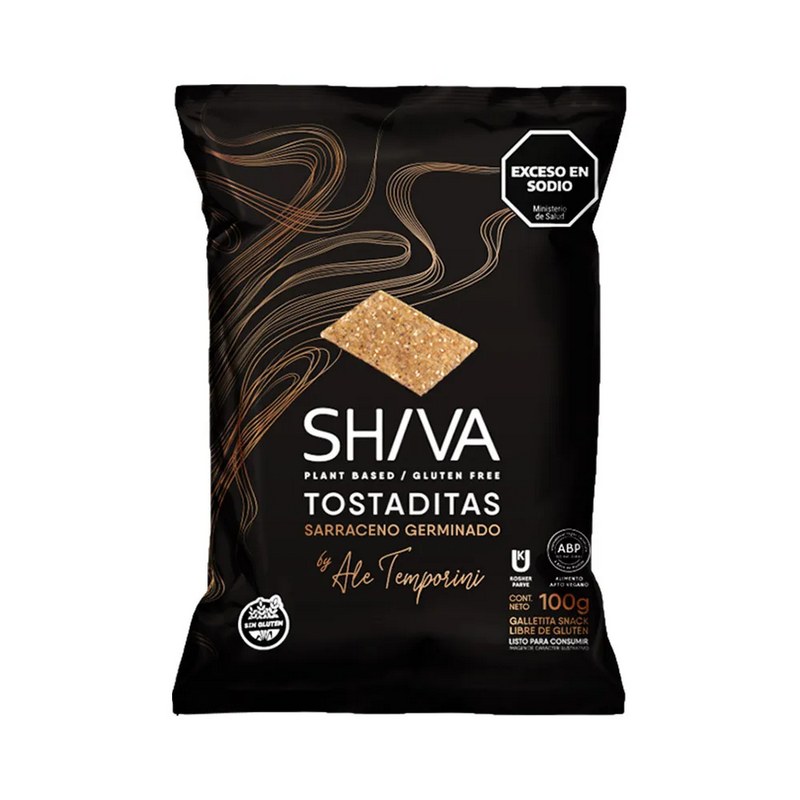 SHIVA Crackers sarraceno germinado 100g