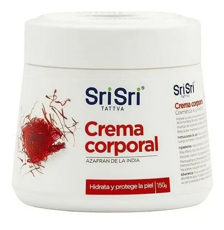 SRISRI Crema corporal azafrán de la india