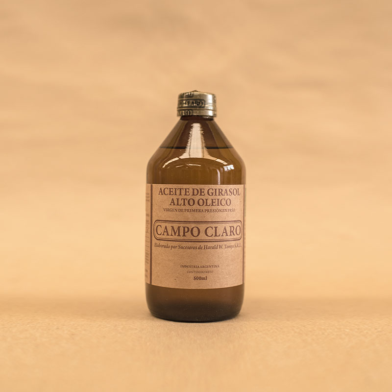 CAMPO CLARO aceite de girasol 500 ml