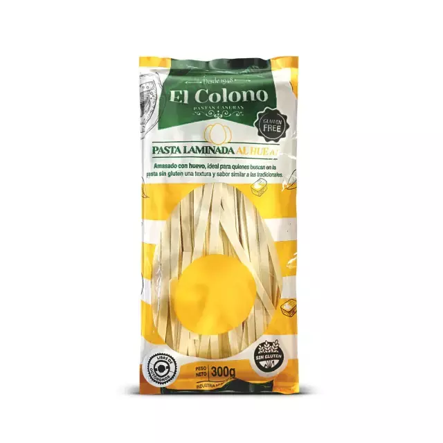 EL COLONO Fideos Fusilli al Huevo Sin TACC 300 g