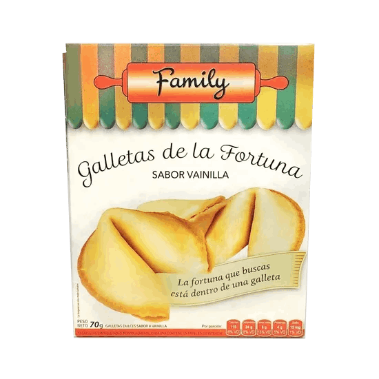 FAMILY galletita de la fortuna (individual)