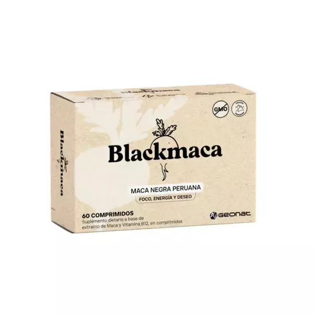 GEONAT Black Maca caja cerrada x 60 comp