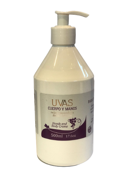 UVAS CREMA reafirmante corporal x500gr