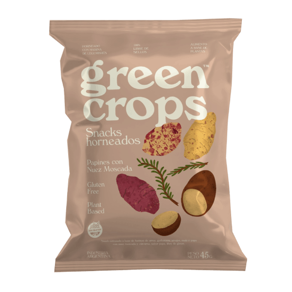 GREEN CROPS Snack nuez moscada 45g