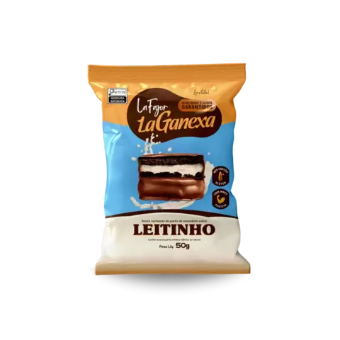 LA GANEXA alfajor sabor leitinho (kinder) 50g