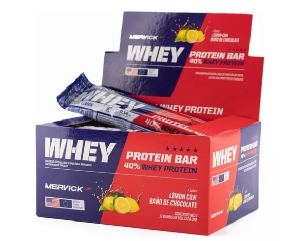 MERVICK WHEY Barra Proteica Limón 65g
