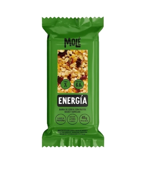 MOLE Barra Energía 45g
