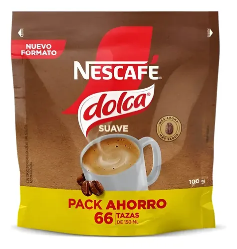 NESCAFÉ Dolca Suave Doypack 100g