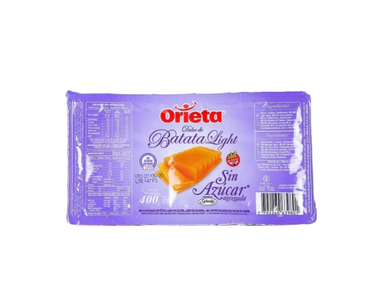 ORIETA Dulce de Batata Light 400 g