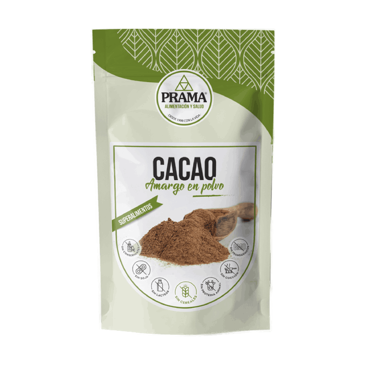 PRAMA cacao amargo en polvo 100g
