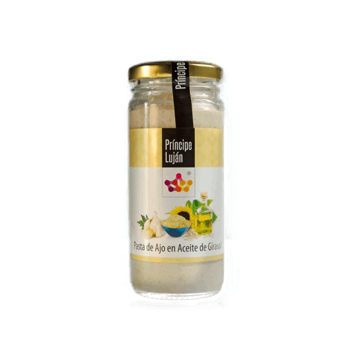 PRINCIPE LUJAN Pasta de Ajo en Aceite de Girasol